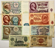 Konvolut Lot 8 x Rubel 1961 -