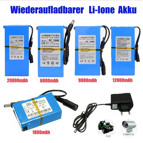 12v dc1800 20000mah tragbarer - dc1800-20000mah,