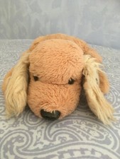Handpuppe Plüsch Hund ca. Länge 38,5 cm, R. Dakin, Vintage 1983