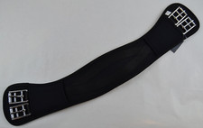 Anatomischer Sattelgurt Bauchgurt schwarz 60 cm