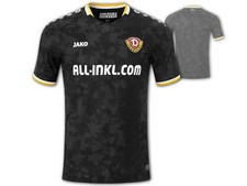 Jako Dynamo Dresden Auswärtstrikot 24 25 schwarz SGD Away Shirt Fan Jersey M-4XL