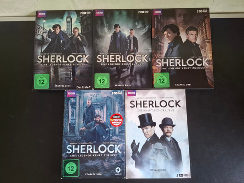 Sherlock die komplette - sherlock,