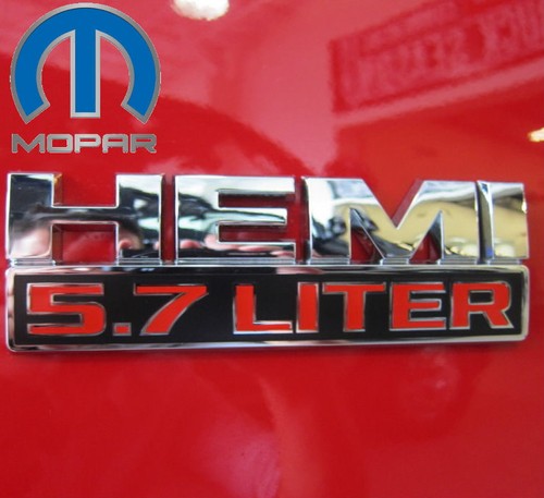 Emblem hemi liter - emblem, 5,7
