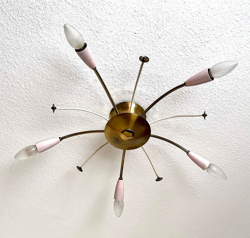Vintage sputnik lampe - sputnik,