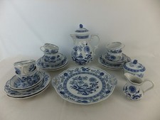 22-teil. Kaffeeservice HUTSCHENREUTHER Zwiebelmuster für 6 Personen  TOP ZUSTAND