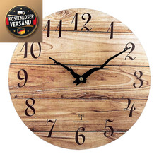 Funk Wanduhr 30cm Rahmenlos