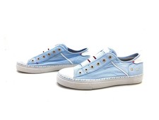 Mustang Damen Halbschuhe Slipper Loafers Comfort Blau Gr. 41 (UK 7)