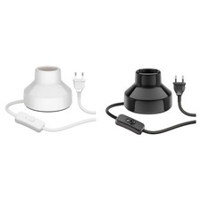 Tischlampe TIX, Schalter, Porzellan, weiß, 1x E27 max. 300W