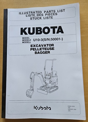 Kubota 3 ersatzteilliste - 10-3,