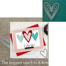 Metall Stanzform Stern Herz