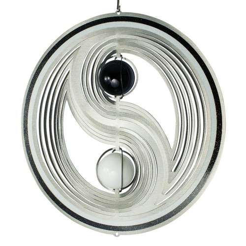 Cim edelstahl windspiel - windspiel, yin