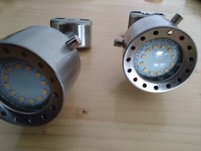 2x  WOFI TAGO 230 Strahler incl. LED Leuchtmittel