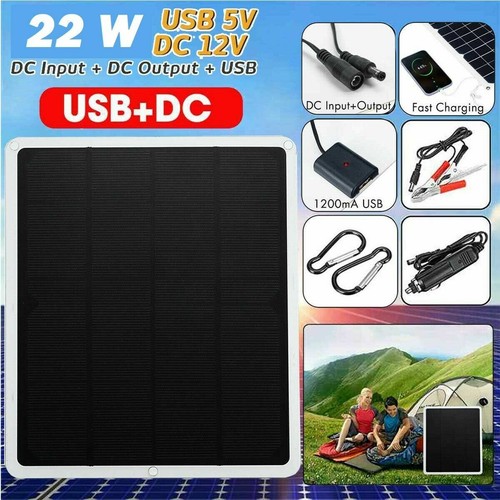12v solarzelle solarmodul - solarmodul, 22w