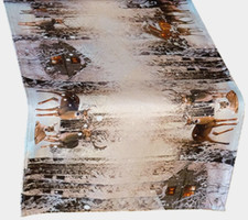 Tischläufer 40 x 90 cm Rehe