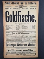 Goldfische: Lustspiel in 4