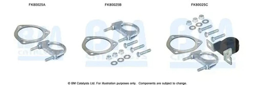 Katalysator montageset fk80025 - katalysator-montageset,