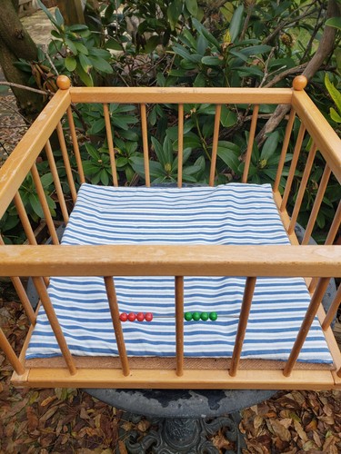 Alter puppenlaufstall holz - puppenlaufstall,