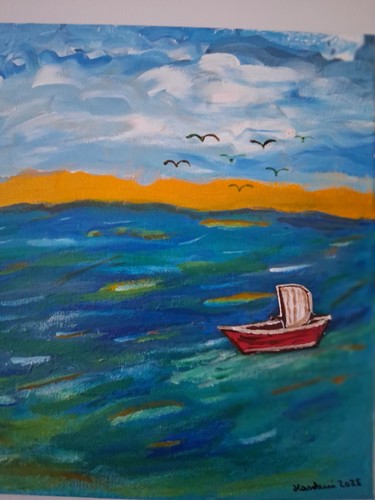 Acrylbilder handgemalt - acrylbilder,