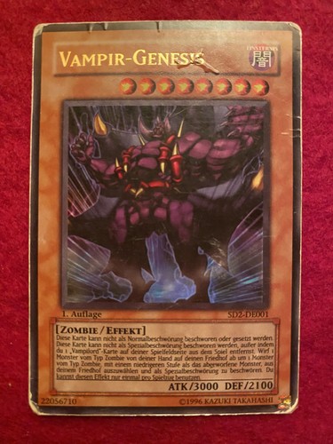 Vampir genesis - yu-gi-oh!, vampir-genesis