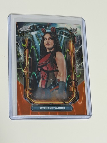 Stephanie vaquer topps chrome - stephanie,