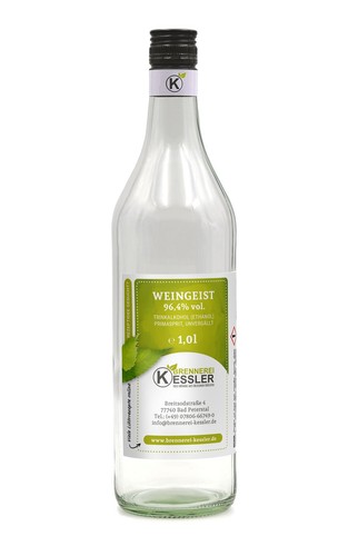 Weingeist vol zum - 1l, 96,4%vol