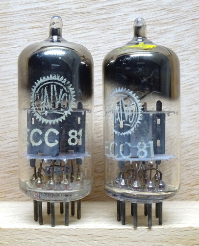 Valvo ecc81 gut - 2x:,