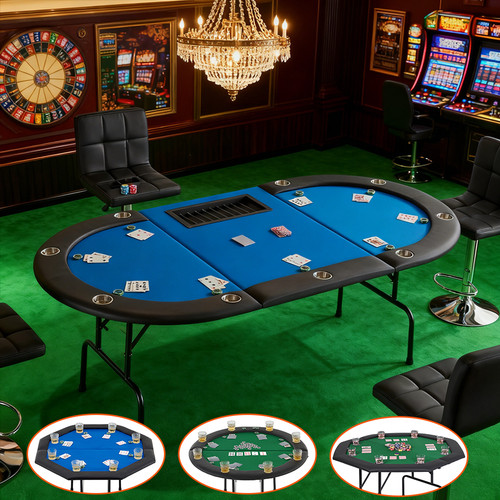 Klappbarer pokertisch für - klappbarer,