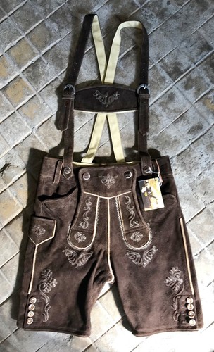 Lederhose herren almsach kurz - herren,
