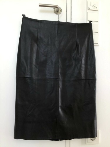 Fake leder midi bleistift rock - fake,