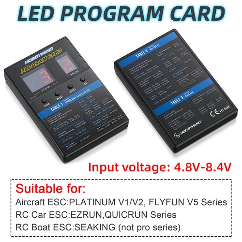 Hobbywing programmkarte lcd - hobbywing,