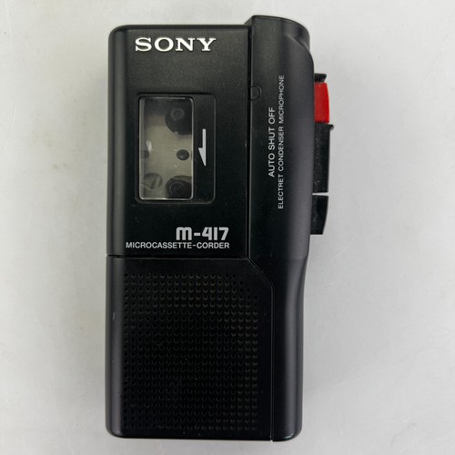 Sony 417 microcassette - sony, m-417