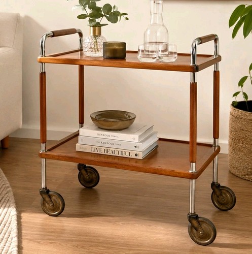 Vintage servierwagen barwagen - vintage,
