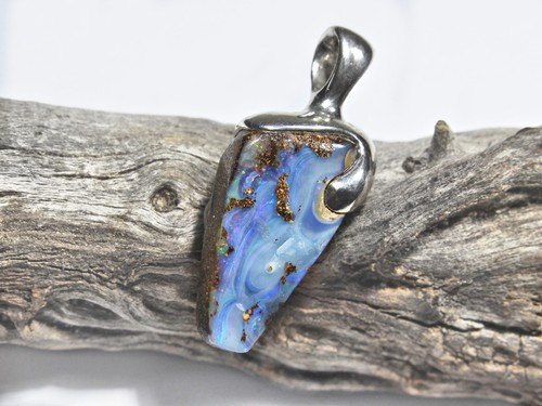 Opal anhänger boulder - anhänger,,