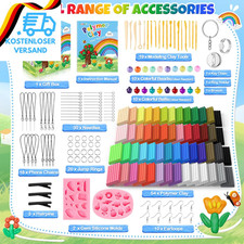 54 Farben Ofen Clay Polymer