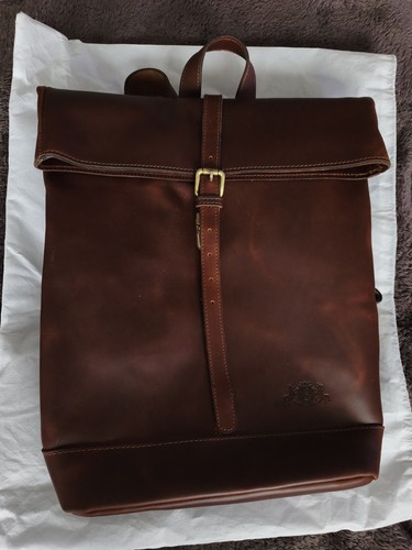 Tasche leder echt rucksack - leder,