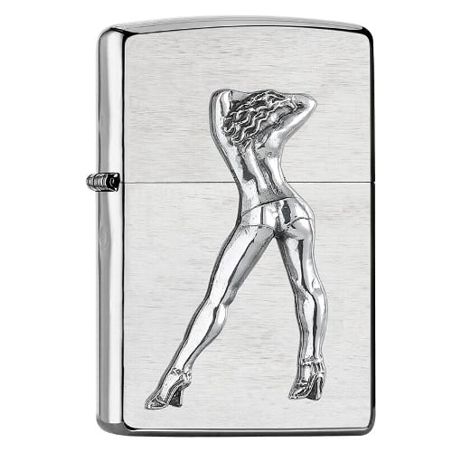 Zippo chrom gebuerstet - chrom, gogo