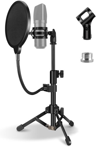 Mic stand desk table tripod - mic,