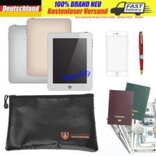Feuerfeste Dokumententasche Geldkassette Feuersichere feuerfest Wasserdicht #