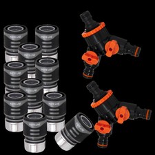 Schlauchkupplungen grau