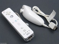 AUSWAHL - ORIGINAL NINTENDO Wii REMOTE CONTROLLER  - weiß -  / NUNCHUK / HÜLLE