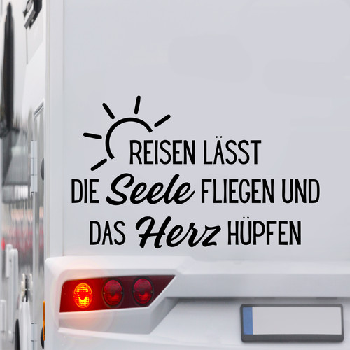 Wohnwagen aufkleber mit - aufkleber,