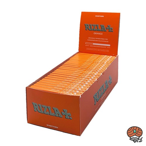 Rizla orange blättchen 50 - rizla, (50