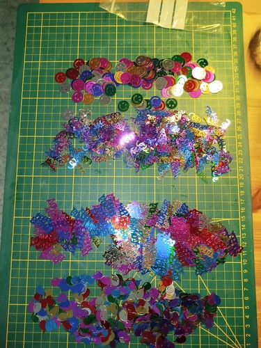 Buntes konfetti set - |, smiley
