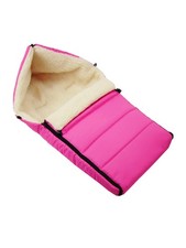 Fußsack aus Lammwolle 90cm Winterfußsack für Kinderwagen Buggy universell Linie