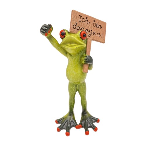 Frosch protest ich bin - frosch,