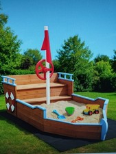 Sandkasten Holzsandkasten