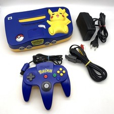 Nintendo 64 Konsole | N64 Pokémon Pikachu Edition | inkl. Controller & Kabel GUT