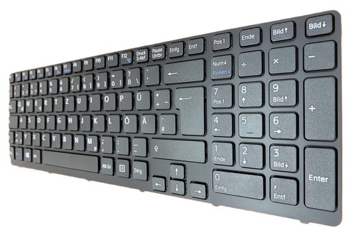 Schwarz tastatur ohne - tastatur,