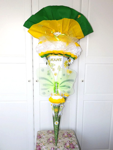 Xxl schultüte schmetterling - schultüte,