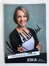 orig. Biathlon Autogrammkarte